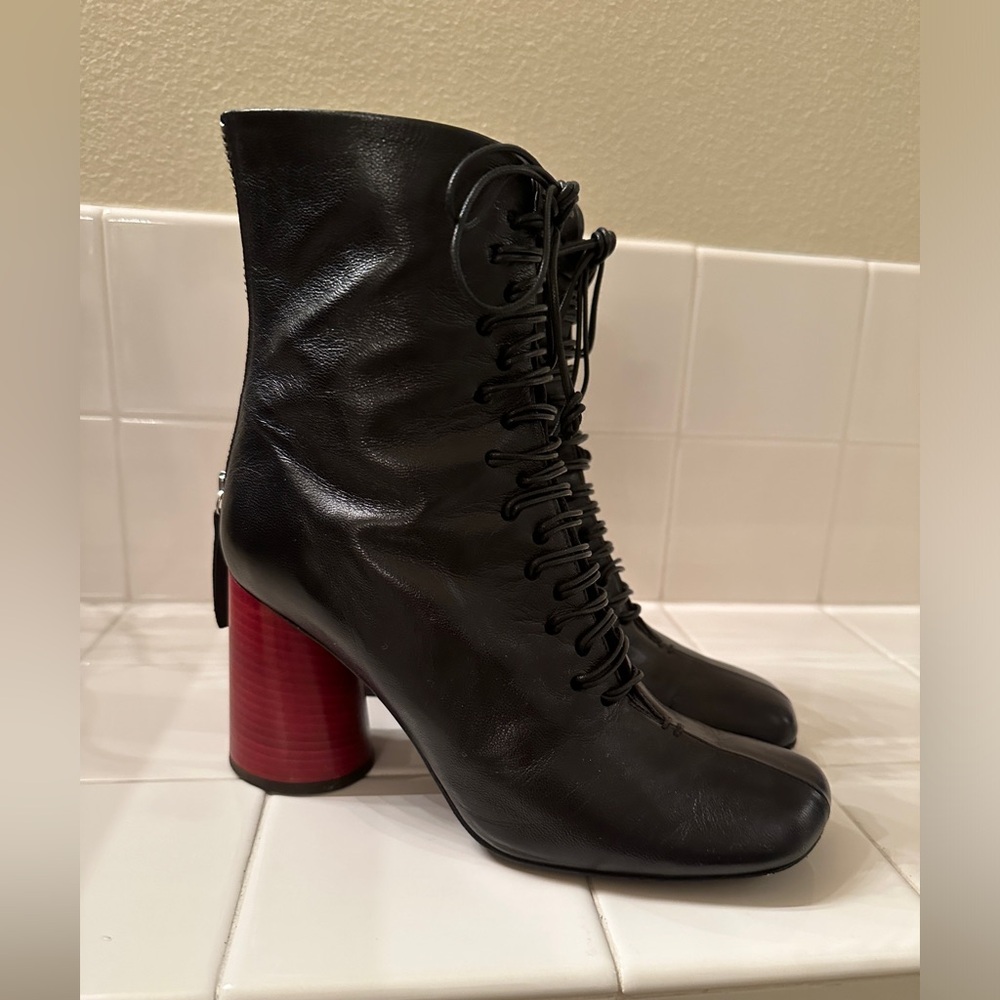 Halmanera ankle booties.  Size 38